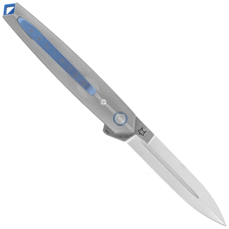 Nóż składany Fox Pacifico Gray Titanium, Satin MagnaCut by Bob Terzuola (FX-ATC-OG02 TI)