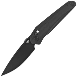 Bestech Mothus Knife Black G10, Black PVD 14C28N by Kombou (BG67G)