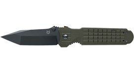 Nóż automatyczny Fox Predator Evolution OD Green FRN, Black Idroglider Niolox (FX-449 OD)