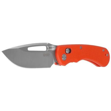 Kubey Stalker Knife Orange G10, Satin D2 by Johan Jordaan (KU504B)