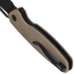 Kubey Tityus Knife Tan G10, Blackwashed 14C28N (KU322U)