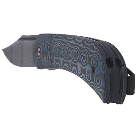 Nóż składany CIVIVI Appalachian Drifter Blue G10 / Rose Carbon Fiber, Black Damascus (C2015DS-2)