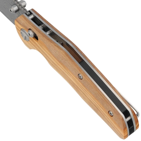 Bestechman Ronan Knife Olive Wood, Damascus (BMK02M)