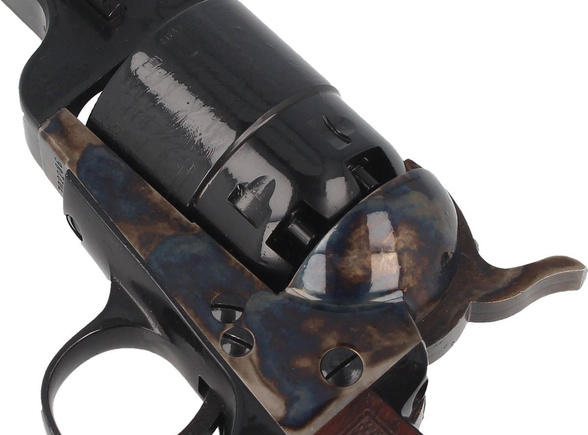 Pietta 1851 Colt Navy Yank Steel Snubnose .44 Revolver (YAS44MTLC)