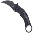 Nóż składany FOX Karambit Black Bird by Bastinelli Carbon Fiber / Gray Titanium, PVD Elmax (FX-591 TiCB)
