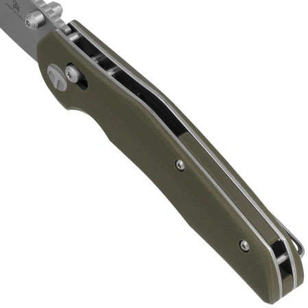 Nóż składany Bestechman Ronan OD Green G10, Stonewashed 14C28N (BMK02E)