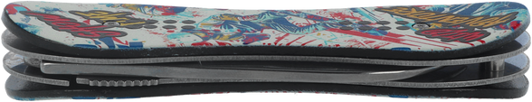 Third Decor Habitat Knife Snowboarder Graphic Aluminium, Mirror 420 (TH-N119B)