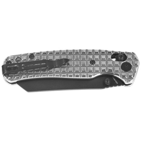 Bestechman Cicada's Wing Knife Mirror Polished Frag Stainless Steel, Black PVD 10Cr15MoV (BMK06-S-6)