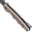 Extrema Ratio Caimano Nero N.A. Tactical Mud Aluminum Knife, Black MIL-C N690 (04.1000.0166/BLK/TM)