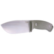 LionSteel M3 Green Canvas Micarta, Satin Niolox by Michele Pensato (M3 CVG)