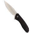 CIVIVI Baklash Black Ebony Wood, Satin (C801E)