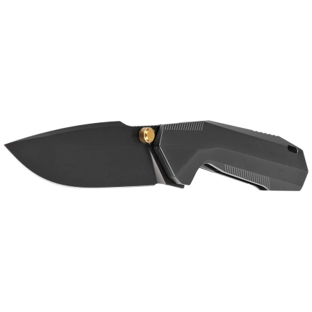 Nóż składany Remette RT-WK1-B Charcoal Grey/DLC Titanium, DLC M390