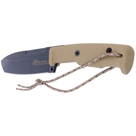 Extrema Ratio Selvans Expeditions Knife Desert Forprene, Dark Stone N690 by Daniele Dal Canto (04.1000.0129/EXP)