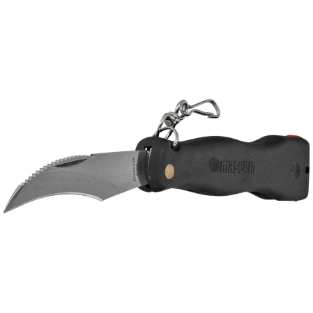 Maserin 800CN Mushroom Knife Black Polimer, Satin 420