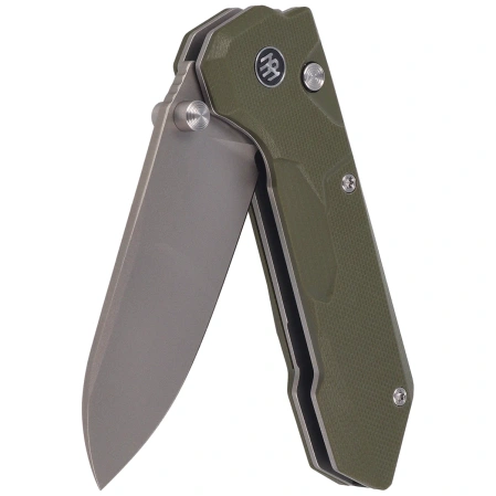 Nóż składany Remette Cosmic Green G10, Sandblasted 14C28N (RTCO-GM)