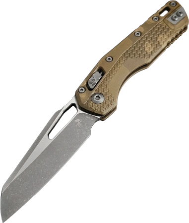 Microtech MSI S/E Knife Dark Earth Camo Tri-Grip Polymer, Apocalyptic M390MK by Tony Marfione (210T-10APPMDEC)