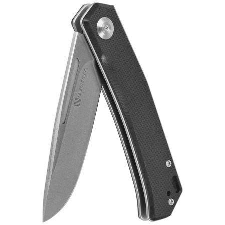 Sencut Braxx Knife Black G10, Satin D2 (S25089-1)