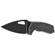 Kubey KB Coeus Knife, Black DLC Titanium, Black DLC M390 (KB286E)