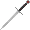 Decor Habitat Templar Dagger Black/Red ABS, Satin (10762)