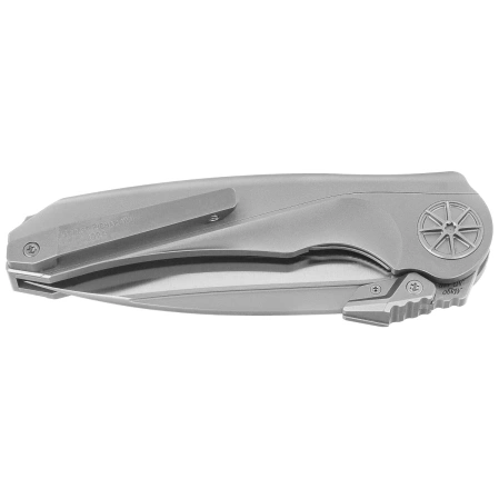 Nóż składany Rike Knife RK-Tissot 1-P Gray Titanium, Satin M390