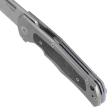 LionSteel Q4ttro Knife Gray Titanium/ Fat Carbon, Satin MagnaCut by Molletta (Q4 GY)