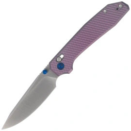 Civivi Elite Tessera Knife Diamond Patterned Purple Aluminum, Satin CPM S35VN (C26029-2)