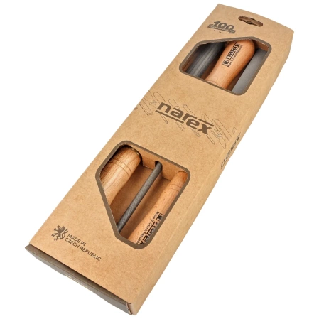 Zestaw pilników do metalu Mikov Narex Profi 3 szt. 200 mm (854302)