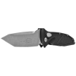 Microtech Socom Elite Auto T/E Automatic Knife Black Aluminum, Stonewashed M390 by Tony Marfione (161A-10)