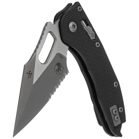 Nóż składany Microtech Stitch Ram-Lok S/E Black Fluted G10, Apocalyptic P/S M390MK by Borka Blades and Tony Marfione (169RL-11APFLGTBK)