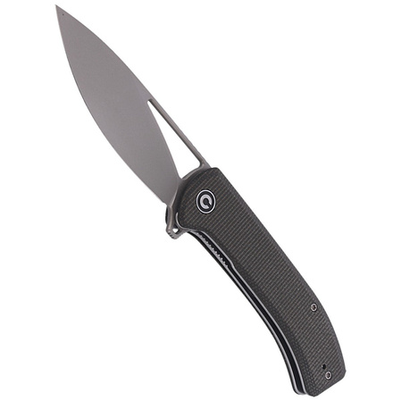 Nóż składany CIVIVI Riffle Dark Green Micarta, Gray Stonewashed (C2024C)