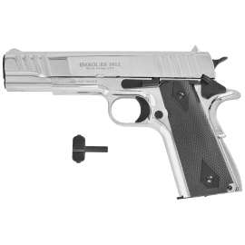 Pistolet wiatrówka Voltran Ekol ES 1911 v2 Shiny 4.5 mm - Blow Back