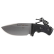 Muela Full Tang Knife Black Micarta, Satin Finish (GAVILAN M)