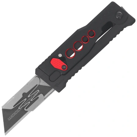 Nóż grawitacyjny Reate EXO-U Black-Red Speedhole Aluminium, Stainless Steel (EXO-U SBK.RD)