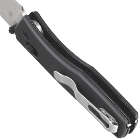 Nóż składany Kizer Aegis Gray Aluminum, Satin AEB-L by Azo (V3774A4)