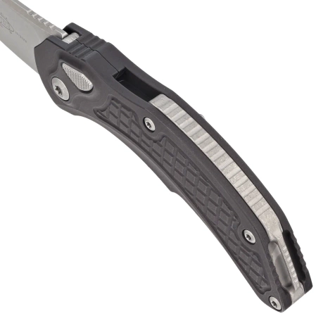 Nóż automatyczny Microtech Brachial Black Aluminium, Apocalyptic by Bastinelli and Tony Marfione (268A-10AP)