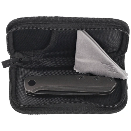 Bestech 9 Black/Bronze Titanium, Black Stonewashed M390 by BrrKnives (BT2408B)