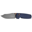 Kizer Pokiman CC Knife Blue Aluminum, Satin AEB-L (V3789A4)