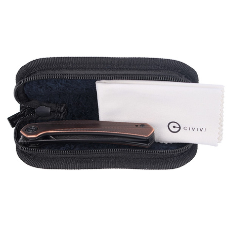 Nóż składany CIVIVI Lazar Black Copper, Black Damascus by Elijah Isham (C20013-DS1)