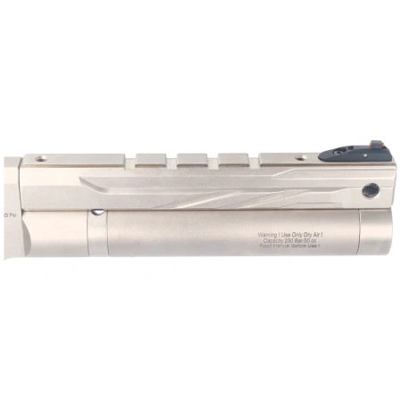Reximex RP11 Silver 4.5 mm / .177 PCP Air Pistol with Regulator
