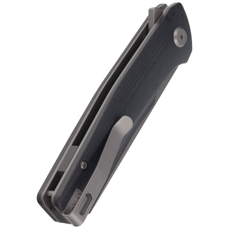 Nóż składany Bestech Slyther Grey G10, Grey Titanized 14C28N (BG51A-2)