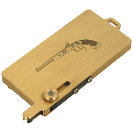Universal Black Powder ''Gold Capper'' Brass, Engraving Le Page