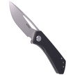 Kubey Thalia Knife Black G10, Beadblasted D2 (KU331A)