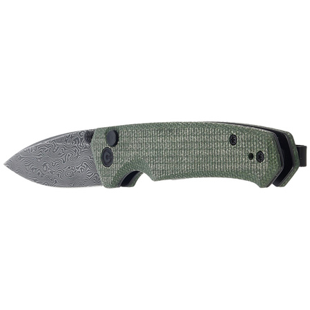 CIVIVI Altus Green G10, Black Damascus (C20076-DS1)
