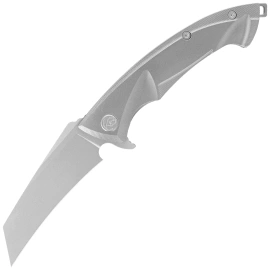 Nóż składany KB Kubey Anteater Gray Titanium, Sandblasted M390 (KB153A)