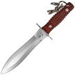 Muela DG-21R Remate Knife Brown Canvas Micarta, Satin MoVa 1.4116