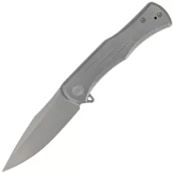 WE Knife Primoris Gray Titanium, Gray Stonewashed (20047A-1)
