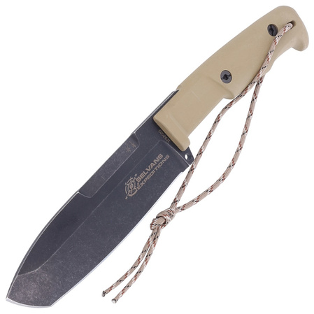 Extrema Ratio Selvans Expeditions Knife Desert Forprene, Dark Stone N690 by Daniele Dal Canto (04.1000.0129/EXP)