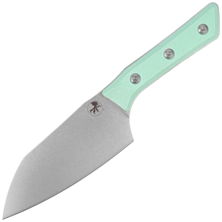 Microtech 6'' Santoku Knife Caribbean Blue G10, Stonewashed M390MK (3200-10CA)