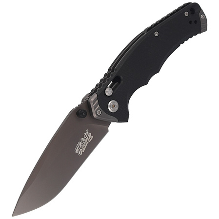 Nóż składany Herbertz Selektion Black G10, Stonewashed 440C (53018)
