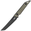 Nóż Kubey Goliath Green Micarta, Blackwashed 14C28N by Jake Hoback (KU430F)